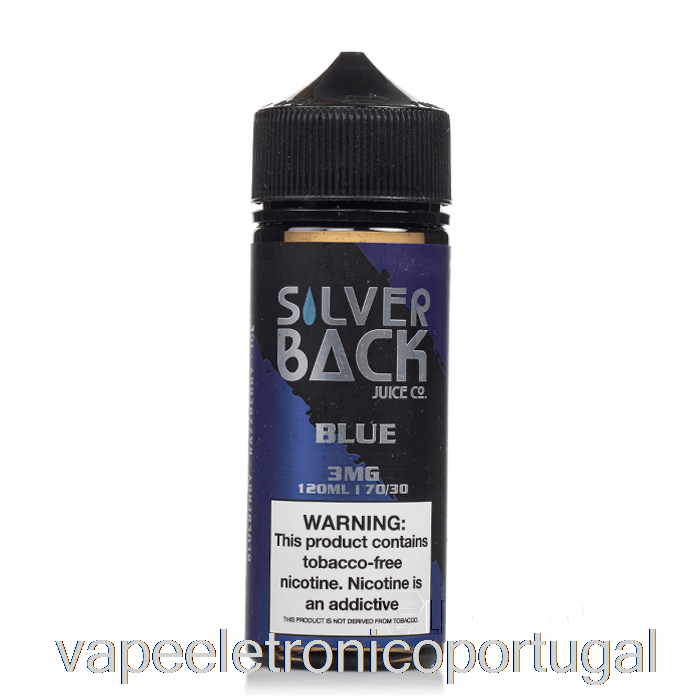 Vape Eletronico Blue - Silverback Juice Co. - 120ml 0mg